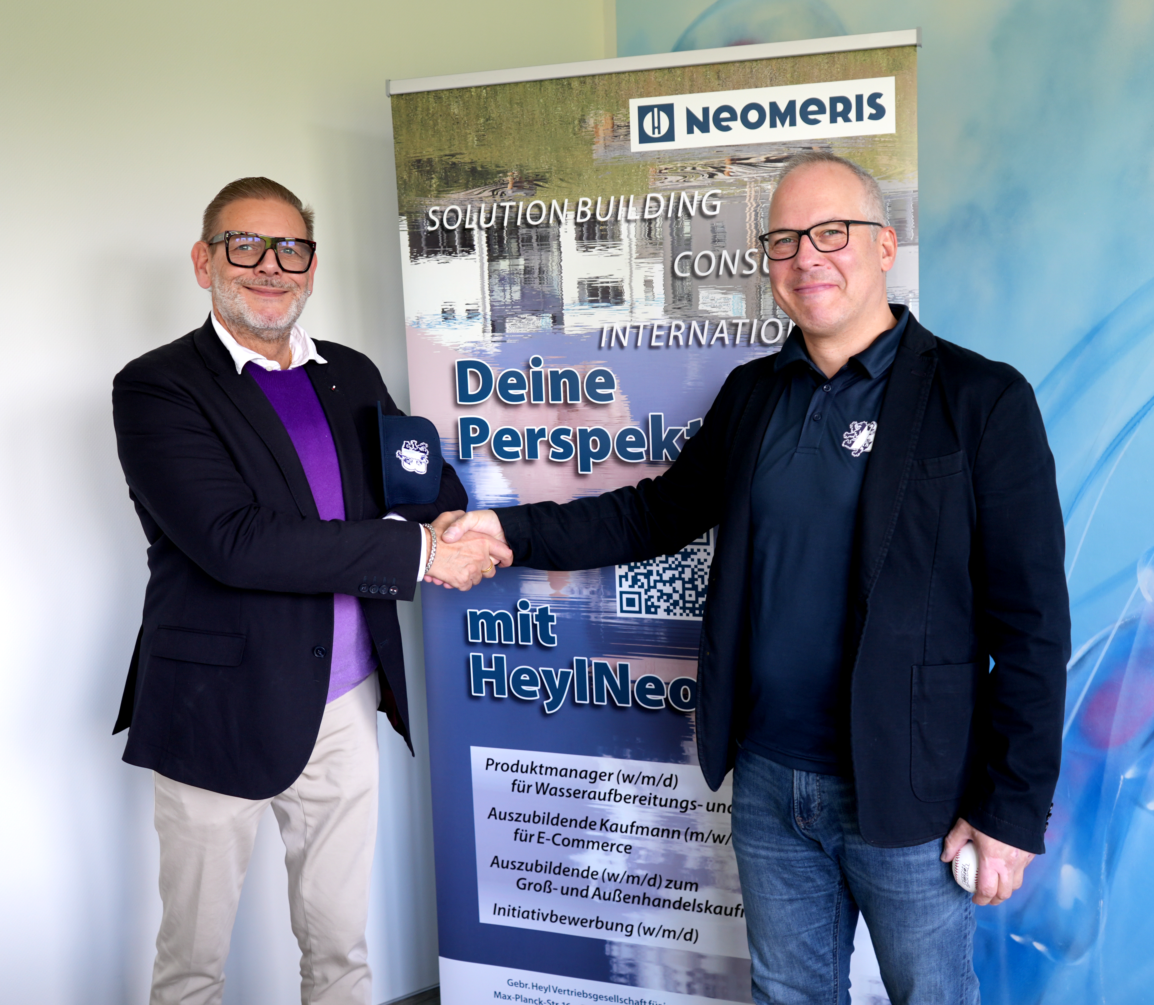 HeylNEOMERIS neuer Hauptsponsor der 89ers